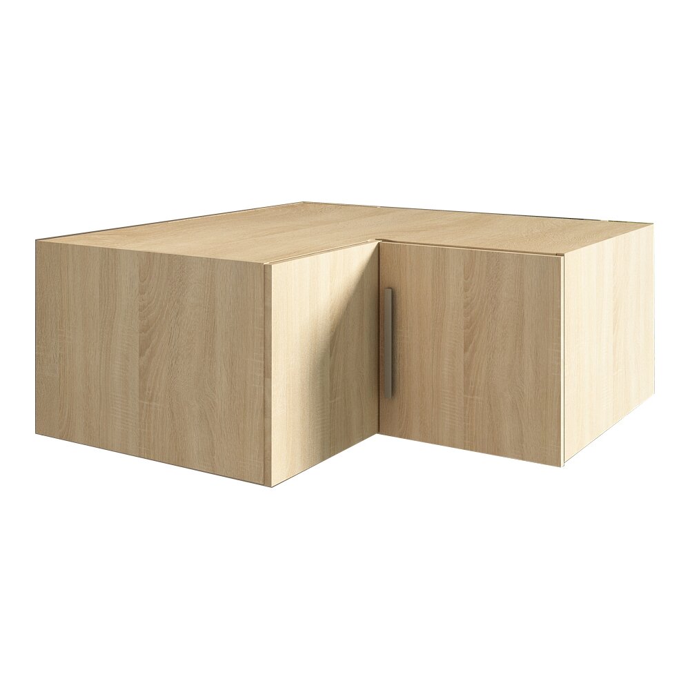 Preisvergleich Für Drehturenschrank Eckschrank, B 91 Cm, Aus Holz ...